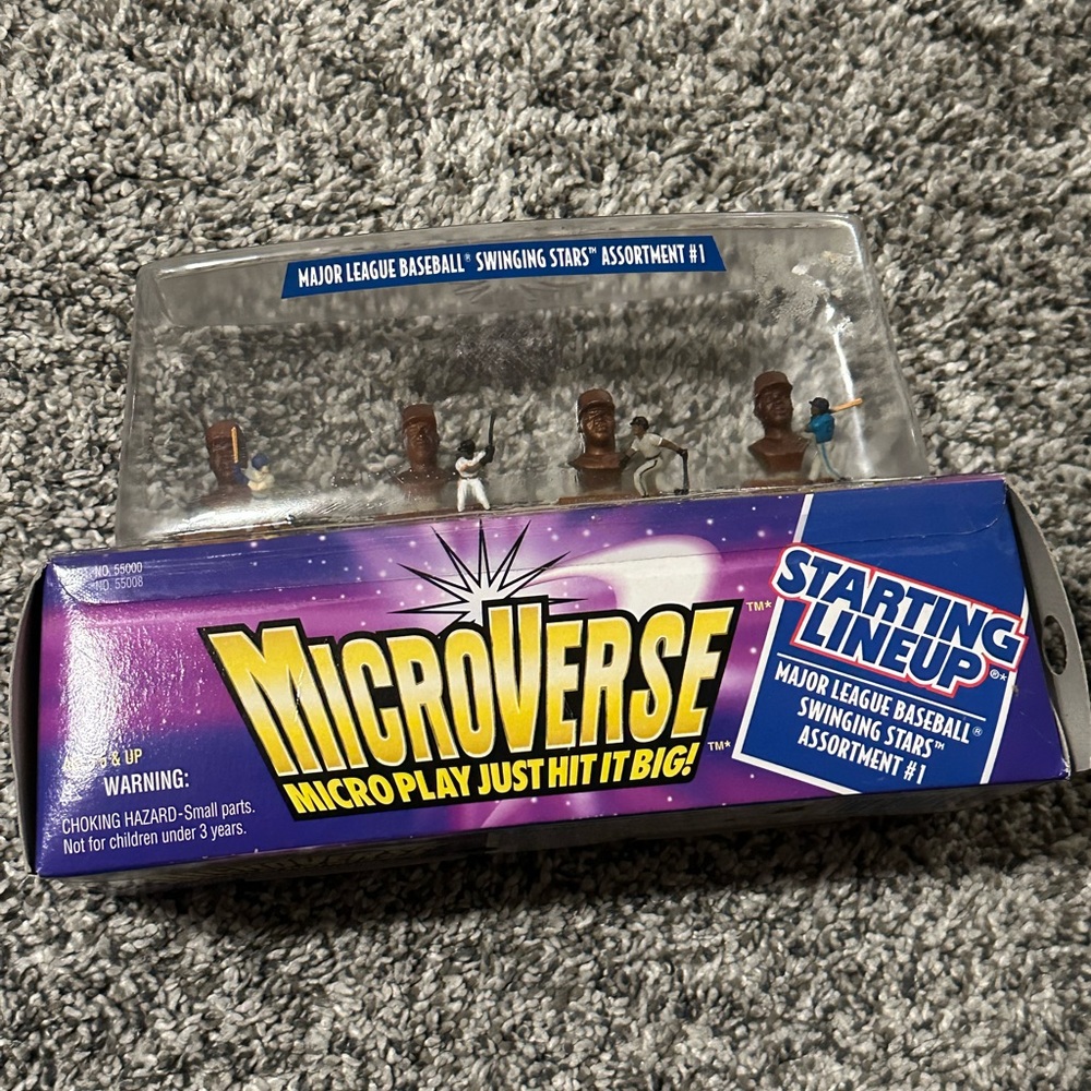 1996 Microverse Kenner Starting Lineup Swinging Stars mini figures new
